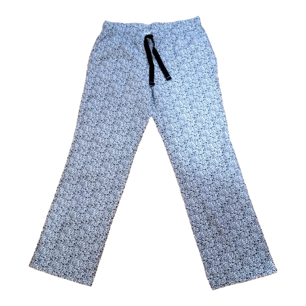AMAZON ESSENTIALS  Women's Lounging Pants Black & White-M